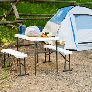 Foto 3 | Mesa De Picnic De 1.06m Con 2 Bancas Lifetime