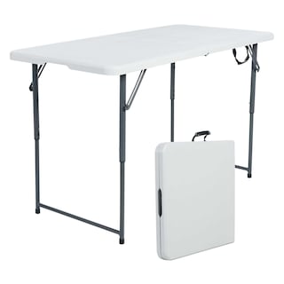 Foto 1 | Mesa Plegable Rectangular De 1.22m Ajustable - Peakform