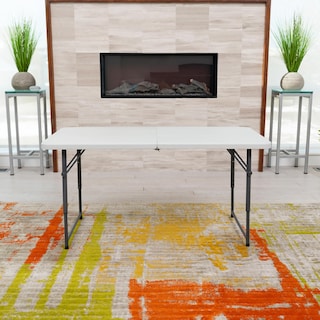 Foto 3 | Mesa Plegable Rectangular De 1.22m Ajustable - Peakform