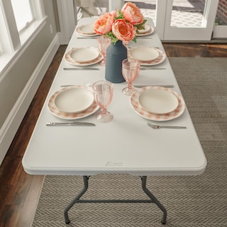 Foto 5 | Mesa Plegable Por La Mitad Rectangular 1.80m - Peakform