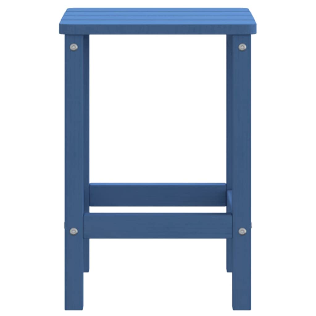 Foto 5 pulgar | Mesa Adirondack De Jardín Vidaxl  Azul Aguamarina  Resistente A La Intemperie - Venta Internacional.