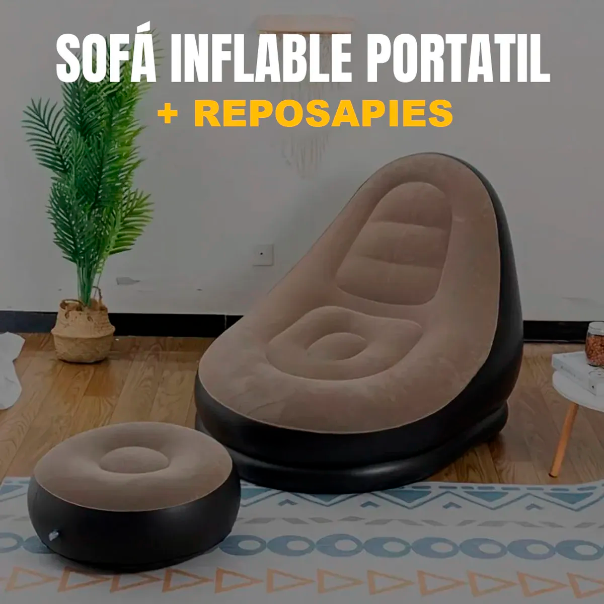 Foto 3 pulgar | Sillón Inflable Kimhi Portátil