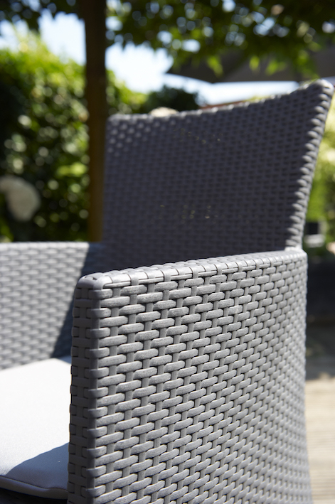 Foto 6 pulgar | Sillón Individual Keter Iowa Ratán Gris