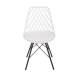 Foto 4 | Sillas EKE Life Home Modernas Pvc Blancas 4 Piezas