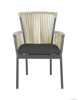 Foto 3 | Juego de Sillas para Exterior Red Velvet DW-CH1909 Beige 2 Piezas