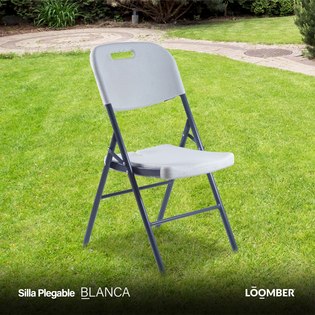 Foto 6 pulgar | Set de 4 Sillas Plegables Blancas para Eventos y Reuniones