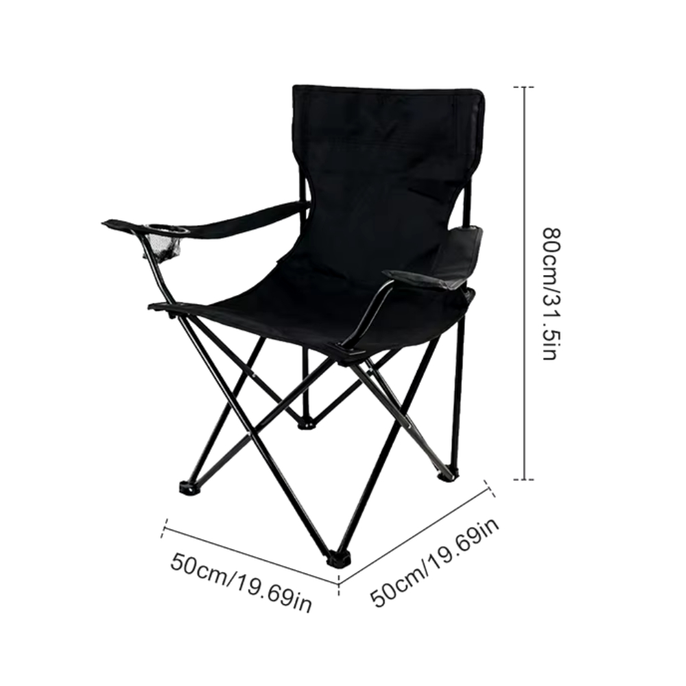 Foto 4 pulgar | Silla para Acampar Plegable Portátil Tipo Coleman