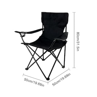 Foto 3 | Silla para Acampar Plegable Portátil Tipo Coleman
