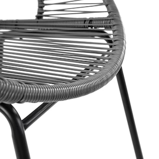 Foto 5 | Silla De Club Al Aire Libre Amazon Basics Para Todo Tipo De Clima, Mimbre Sintético, Paquete De 2 - Venta Internacional
