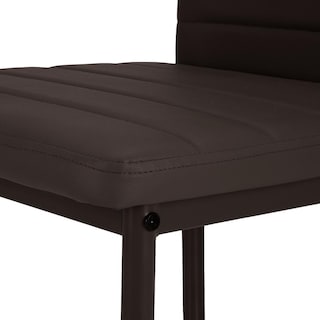 Foto 3 | Set De Comedor Moderno Con 4 Sillas Y Mesa De Vidrio