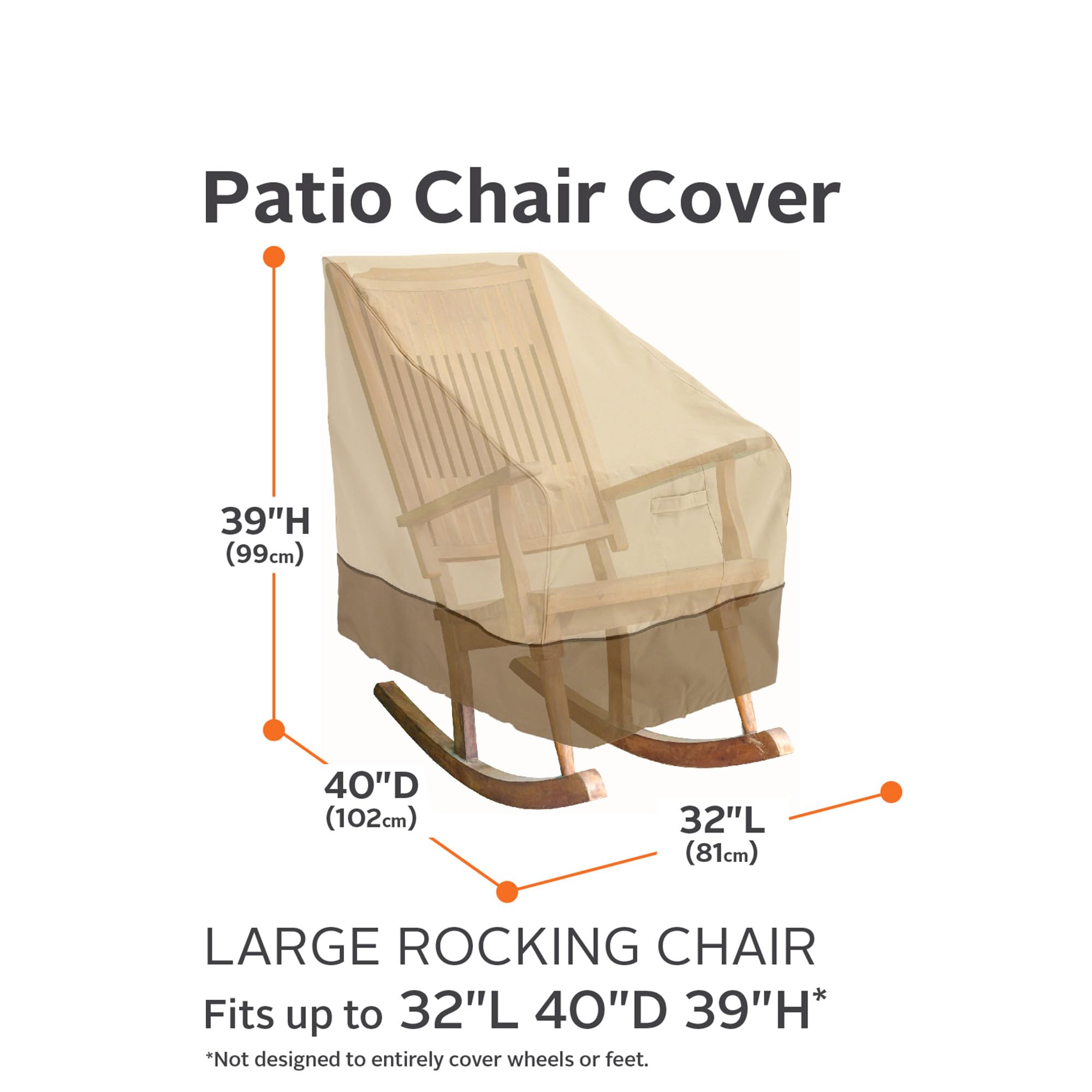 Foto 4 pulgar | Funda Para Silla De Exterior Classic Accessories Veranda, 32 Pulgadas, Paquete De 2 - Venta Internacional.