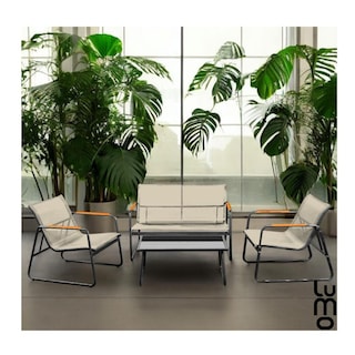 Foto 7 | Sala para Jardín Lumo Beige 3 Piezas