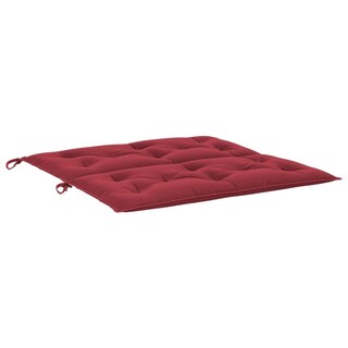 Foto 5 | Cojines Para Banco De Jardín Vidaxl Elegant, Color Rojo Vino, 2 Unidades - Venta Internacional.