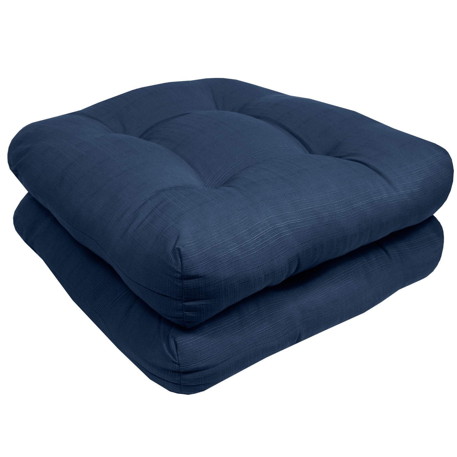 Foto 3 pulgar | Almohadillas Para Sillas De Patio, Colección Sweet Home, Azul Marino (paquete De 2) - Venta Internacional.