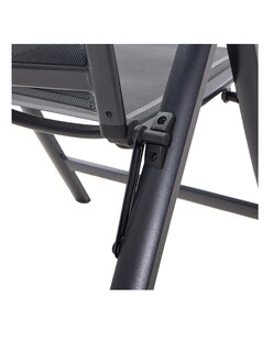 Foto 4 | Naterial Set De 2 Sillas De Jardín Plegable De Aluminio Y Textileno Para Exterior Con Respaldo Ajustable, Modelo Odysse