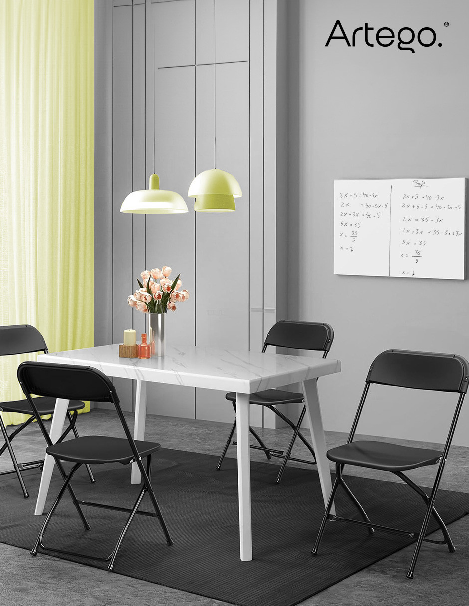 Foto 7 | Silla Plegable Plástico Hdpe Ligera Folding Chair Silla Jardín Eventos Fiestas Reuniones Para Exterior Paquete De 5