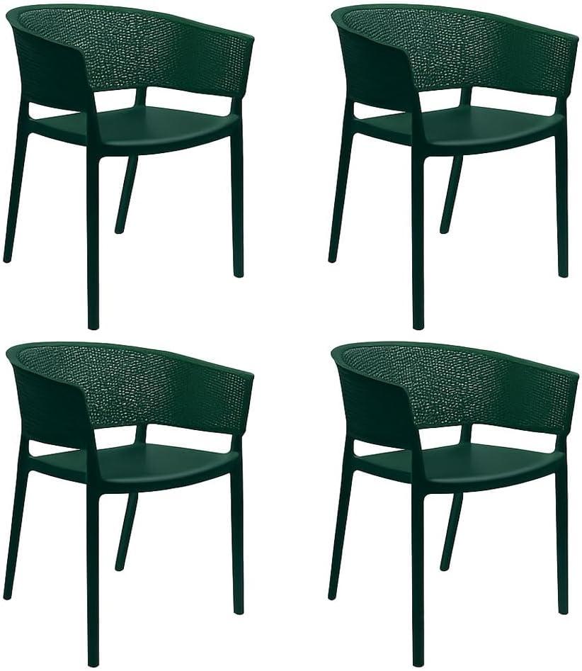 Foto 2 pulgar | Set De 4 Sillas Para Comedor Jardin Terraza