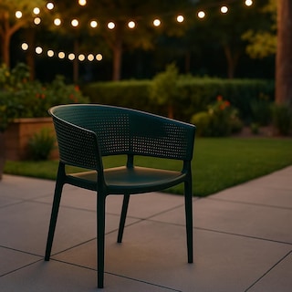 Foto 2 | Set De 4 Sillas Para Comedor Jardin Terraza