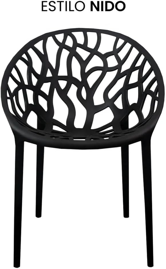 Foto 5 pulgar | 4 Sillas Para Comedor Jardin Terraza