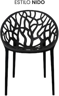 Foto 4 | 4 Sillas Para Comedor Jardin Terraza