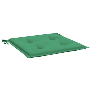 Foto 1 | Juego De 2 Cojines Para Sillas De Jardín Vidaxl Tela Oxford Verde - Venta Internacional.
