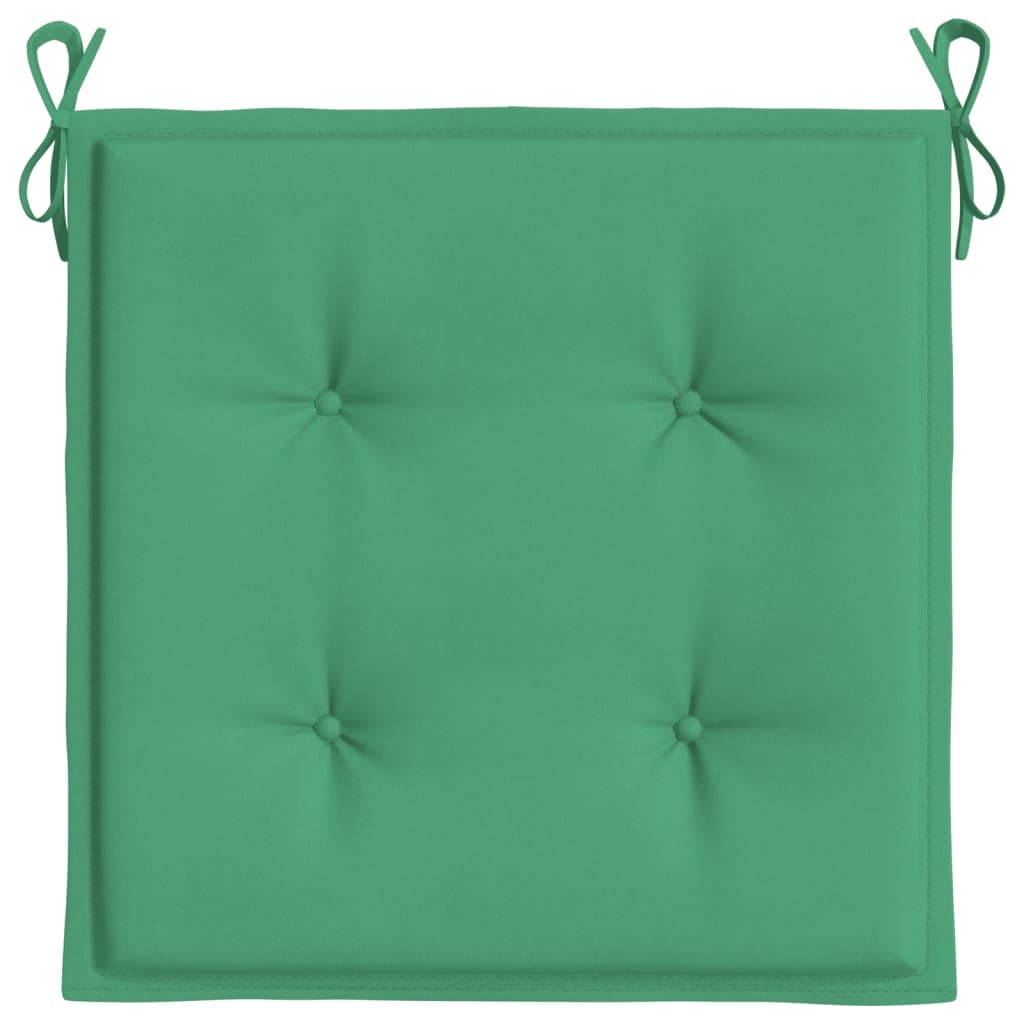 Foto 8 pulgar | Juego De 2 Cojines Para Sillas De Jardín Vidaxl  Tela Oxford Verde - Venta Internacional.