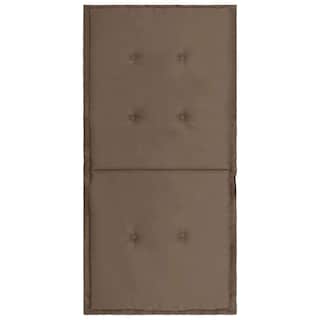 Foto 2 | Cojines Para Sillas De Jardín Vidaxl 100% Poliéster Color Topo 2 Unidades - Venta Internacional.