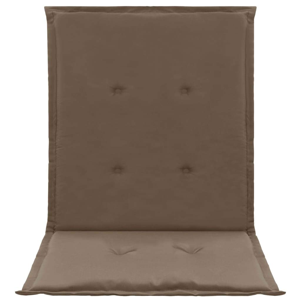 Foto 4 pulgar | Cojines Para Sillas De Jardín Vidaxl  100% Poliéster  Color Topo  2 Unidades - Venta Internacional.