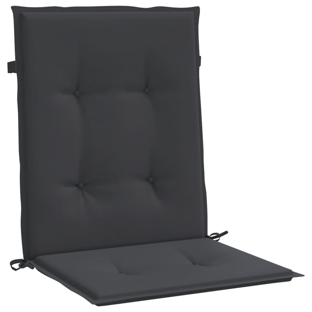 Foto 1 | Cojines Para Silla Vidaxl  Tela Oxford Negra  6 Unidades  Resistentes Al Agua - Venta Internacional.