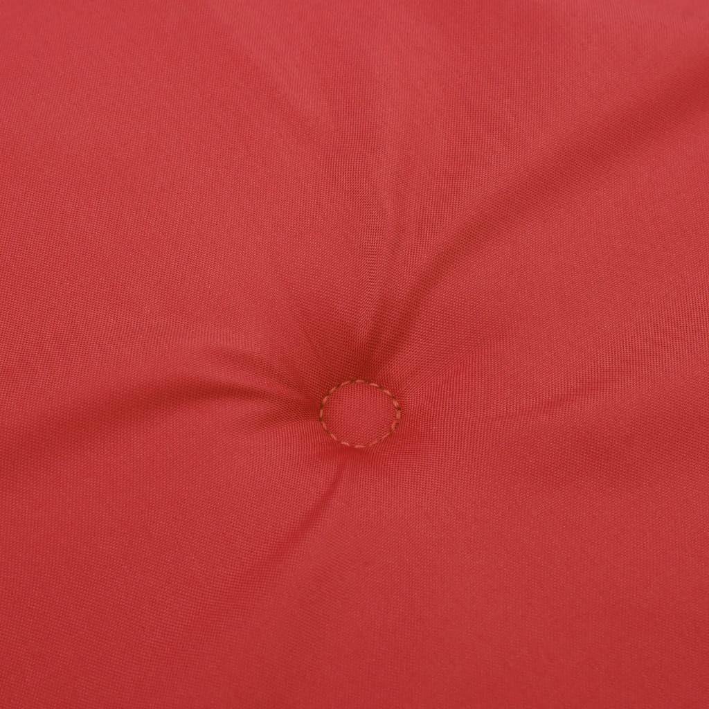 Foto 8 pulgar | Cojines Para Sillas De Jardín Vidaxl  Tela Oxford Duradera  Color Rojo  50 X 50 X 3 Cm - Venta Internacional.