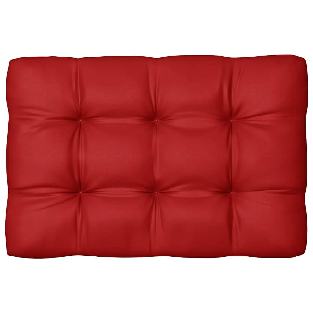 Foto 5 pulgar | Juego De Cojines Vidaxl Pallet  3 Unidades  Rojo  Para Sofá De Jardín - Venta Internacional.