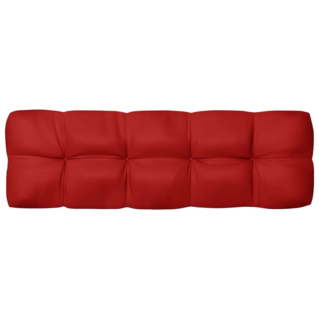 Foto 5 | Juego De Cojines Vidaxl Pallet  3 Unidades  Rojo  Para Sofá De Jardín - Venta Internacional.