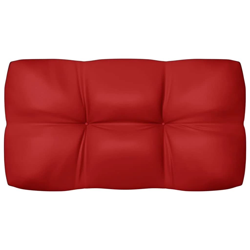 Foto 6 | Juego De Cojines Vidaxl Pallet  3 Unidades  Rojo  Para Sofá De Jardín - Venta Internacional.