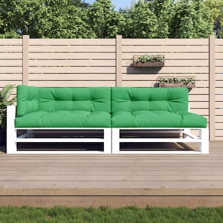 Foto 2 | Set De Cojines Vidaxl Outdoor Palet Green 100% Poliéster - Venta Internacional.