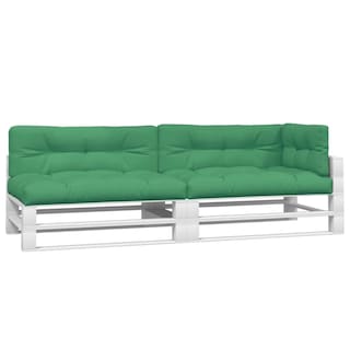 Foto 4 | Set De Cojines Vidaxl Outdoor Palet Green 100% Poliéster - Venta Internacional.