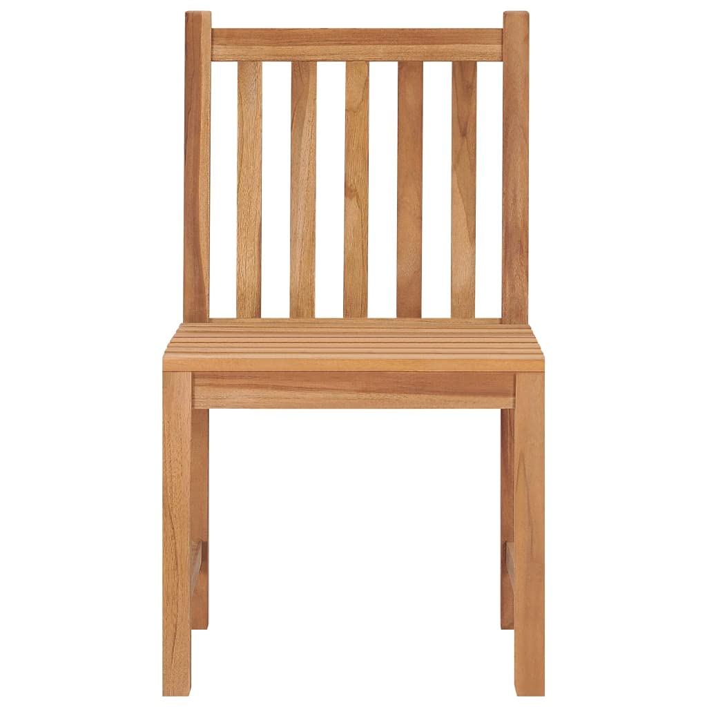 Foto 5 pulgar | Juego De Sillas De Patio Vidaxl  4 Sillas Con Cojines De Madera De Teca  Color Marrón - Venta Internacional.