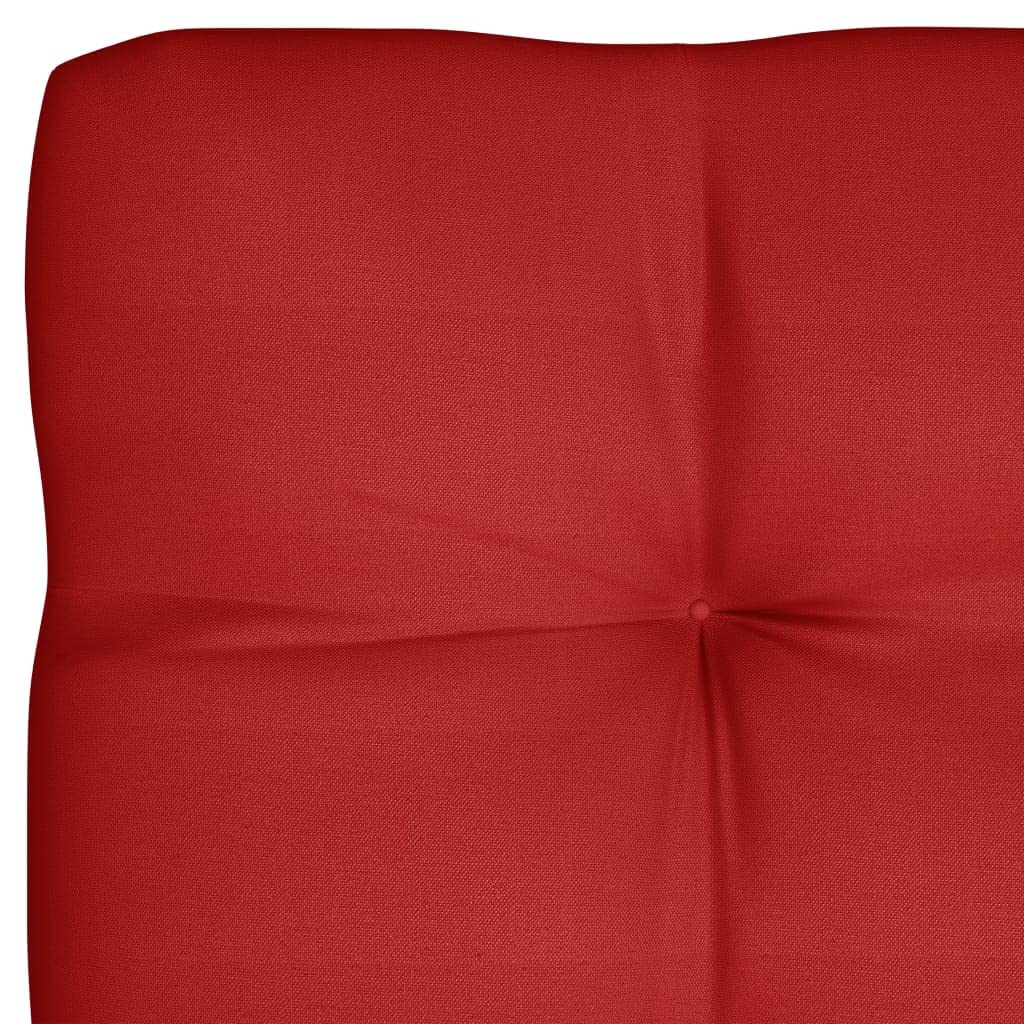 Foto 5 | Juego De Cojines Vidaxl Outdoor Palet  5 Piezas  Tela Roja De Poliéster - Venta Internacional.