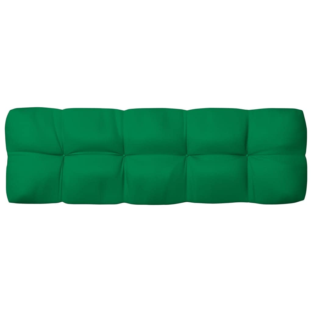 Foto 3 | Juego De Cojines Para Sofá Vidaxl Pallet  7 Unidades  Color Verde  Para Sofá De Jardín - Venta Internacional.