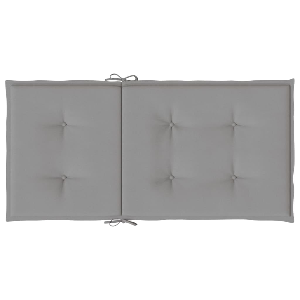 Foto 4 pulgar | Juego De 6 Cojines Para Sillas De Jardín Vidaxl  Tela Oxford  Color Gris - Venta Internacional.