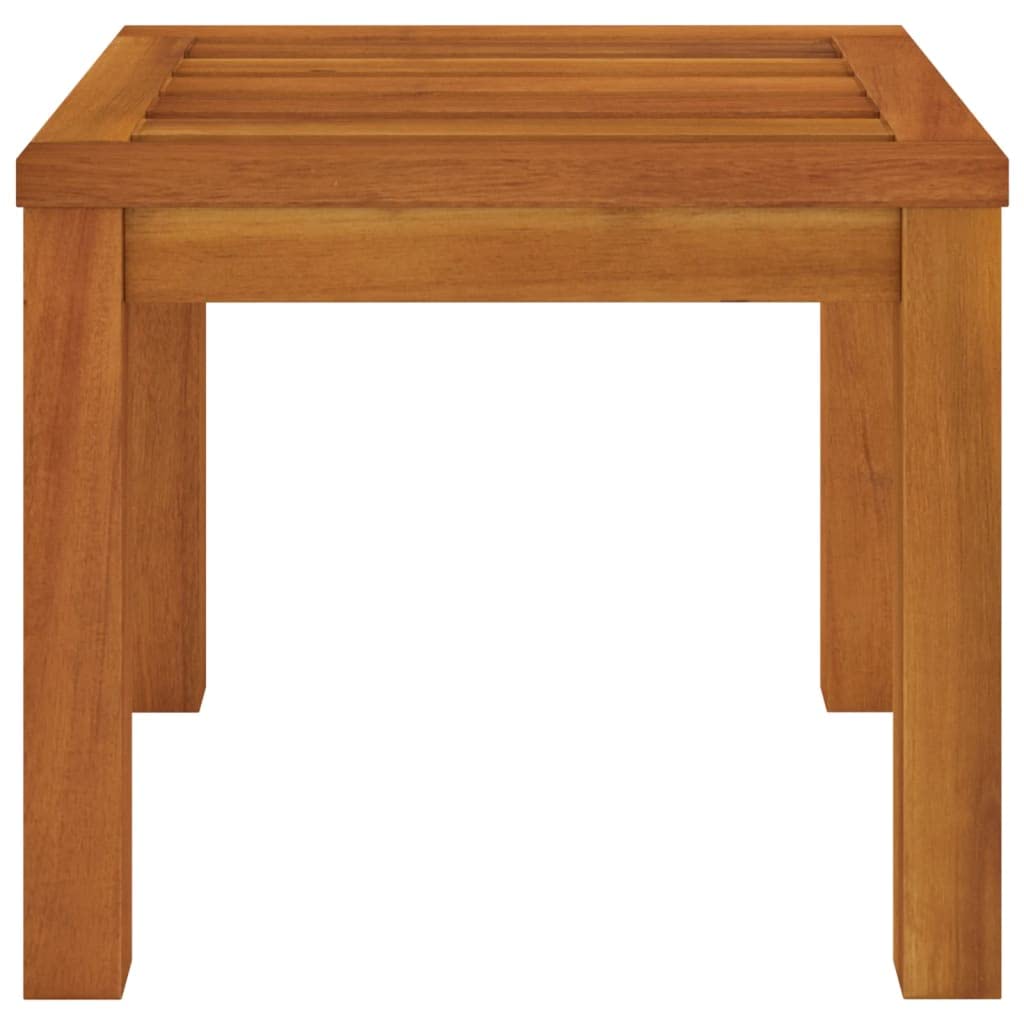 Foto 7 pulgar | Taburetes De Patio Vidaxl De Madera Maciza De Acacia Con Cojines  Juego De 2 - Venta Internacional.