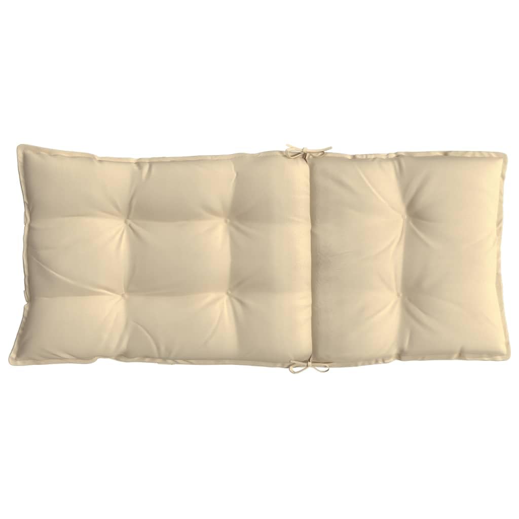 Foto 8 pulgar | Cojines Para Silla Vidaxl Highback Beige Oxford Para Exterior/interior - Venta Internacional.