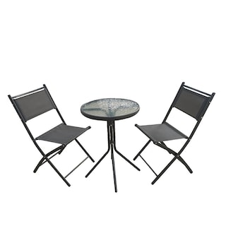 Foto 1 | Juego De Comedor Mueble Exterior Para Jardín Mesa Y 2 Sillas