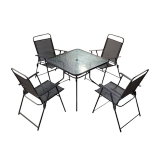 Foto 1 | Comedor De Jardín Moderno Ilios Innova Con Estructura De Acero Y Tejido Textileno