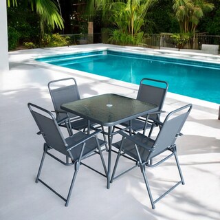 Foto 5 | Comedor De Jardín Moderno Ilios Innova Con Estructura De Acero Y Tejido Textileno