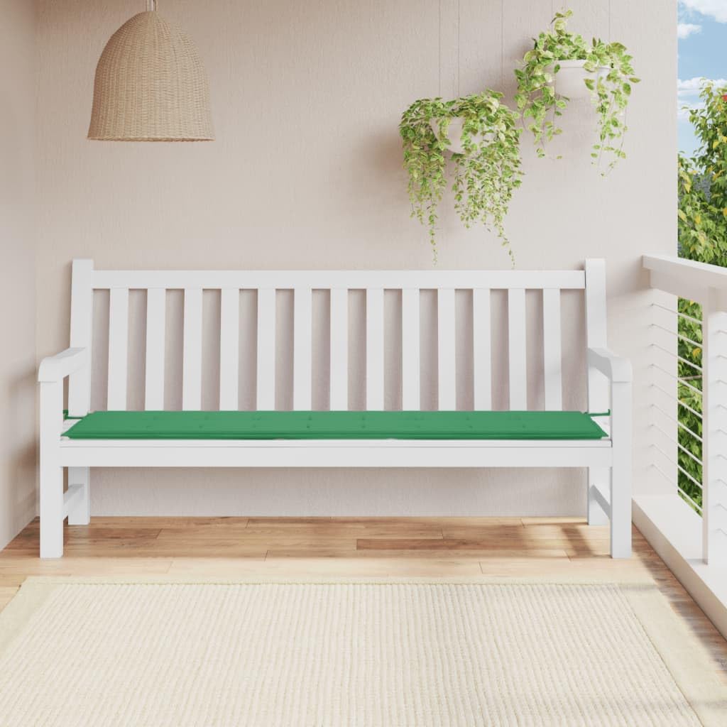 Foto 3 pulgar | Cojín Para Banco De Jardín Vidaxl, Tela Oxford Duradera, Verde - Venta Internacional.