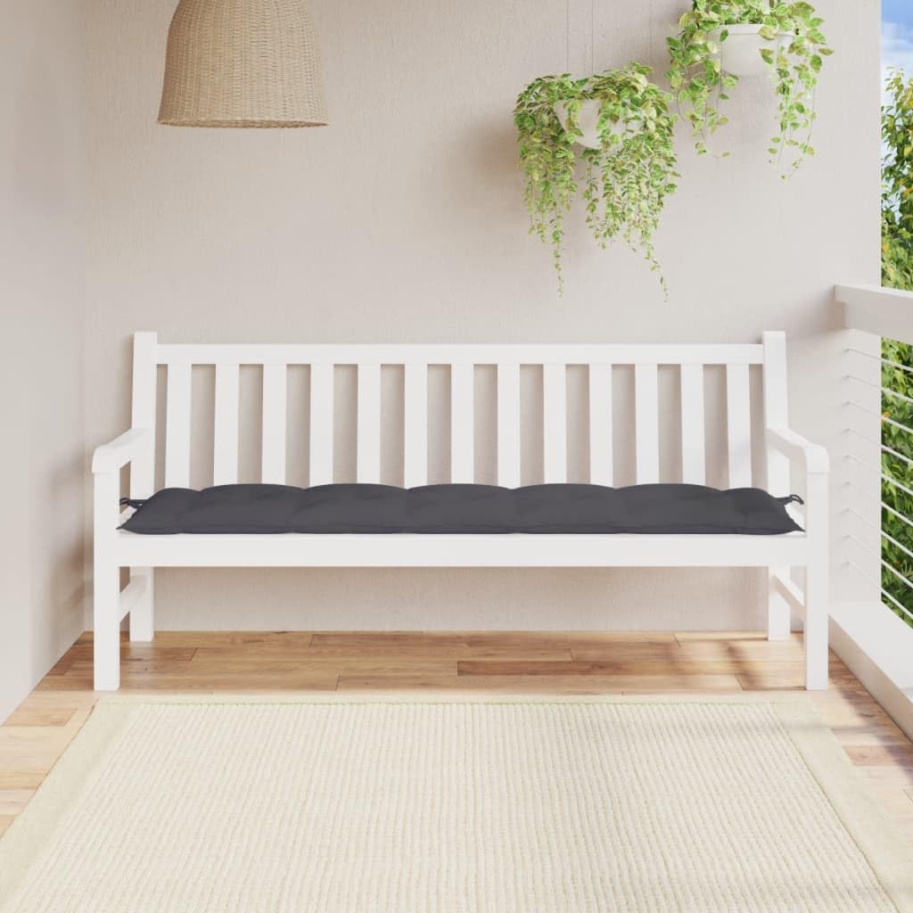 Foto 3 pulgar | Cojín De Banco De Jardín Vidaxl Cómodo Gris Antracita - Venta Internacional.