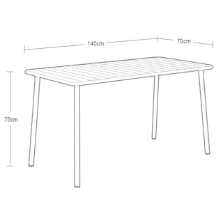 Foto 4 | Mesa De Exterior Isidro Gris