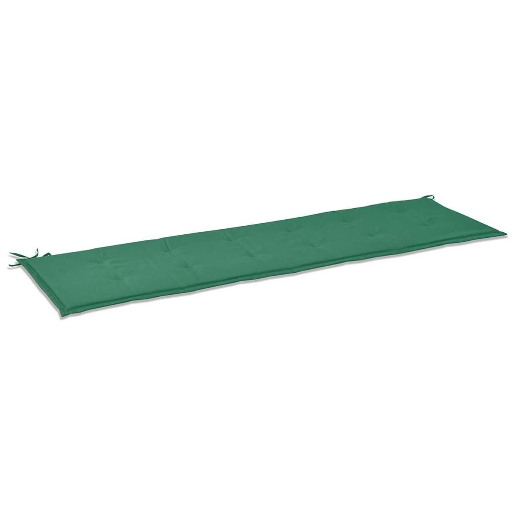 Foto 5 pulgar | Cojín Para Banco De Jardín Vidaxl, Cómodo, 180 X 50 X 3 Cm, Color Verde - Venta Internacional.