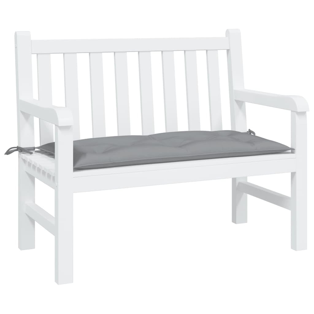 Foto 5 pulgar | Cojín Para Banco De Jardín Vidaxl, Poliéster Oxford Gris, 110 X 50 X 7 Cm - Venta Internacional.