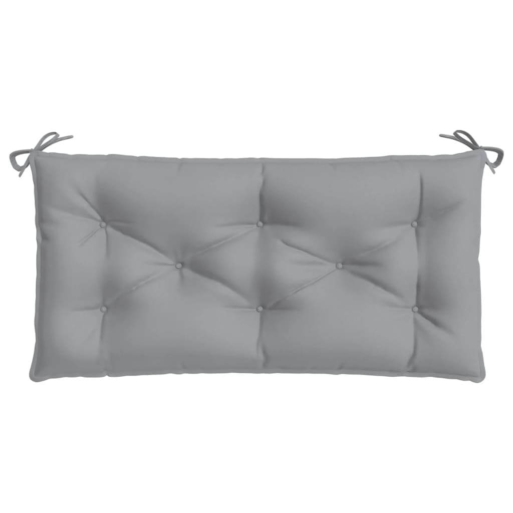 Foto 6 pulgar | Cojín Para Banco De Jardín Vidaxl, Poliéster Oxford Gris, 110 X 50 X 7 Cm - Venta Internacional.